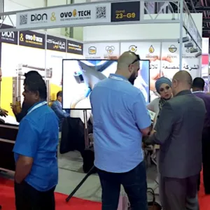Dubai booth panoramic view